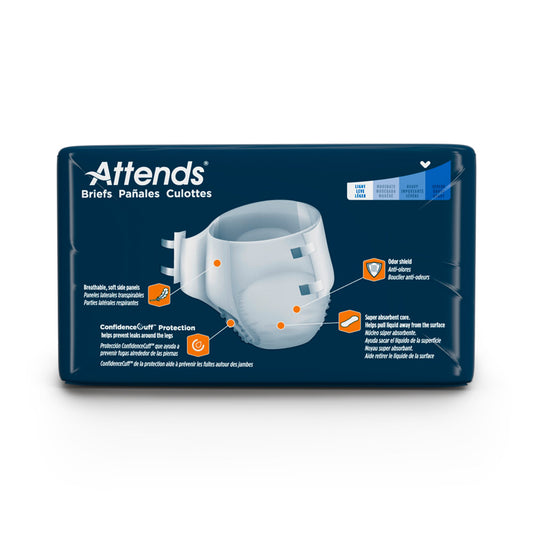 Attends® Disposable Unisex Youth Incontinence Brief, Heavy Absorbency (DD10)
