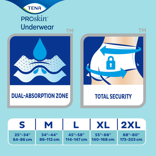 TENA® ProSkin™ Extra Unisex Disposable Pull Ons - Heavy Absorbency