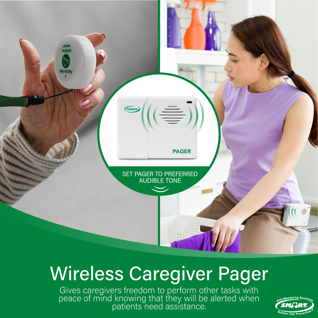 Smart Caregiver Call Buttons with Standalone Pager (TL-5102TP)
