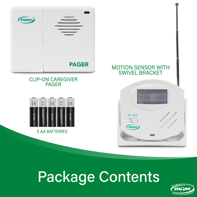 Smart Caregiver Motion Detector with Standalone Pager (TL-5102MP)