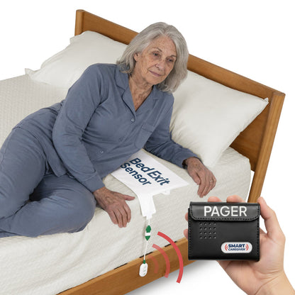 Smart Caregiver Bed Alarm with Caregiver Pager (RP-WPBR1-SYS)