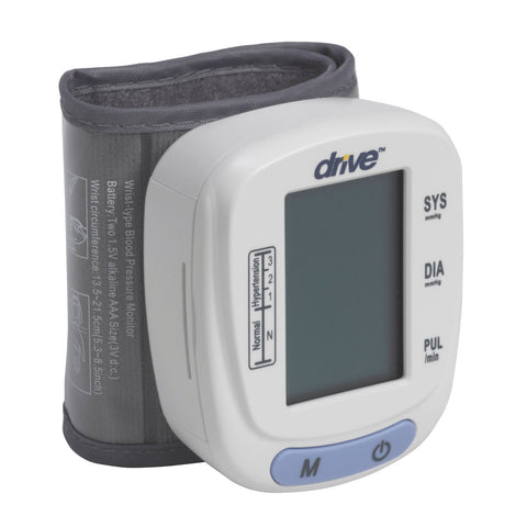 Drive Medical Automatic Blood Pressure Monitor, Wrist Model (BP2116)
