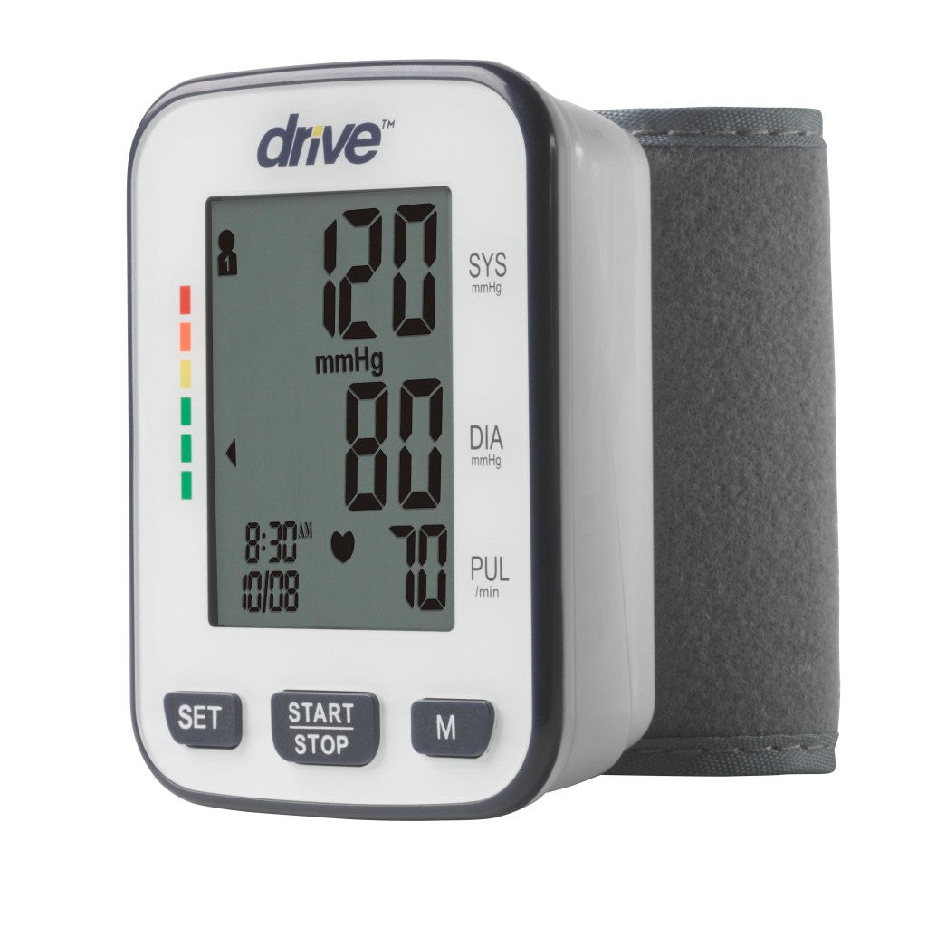 Drive Medical Automatic Deluxe Blood Pressure Monitor, Wrist Model (BP3200)