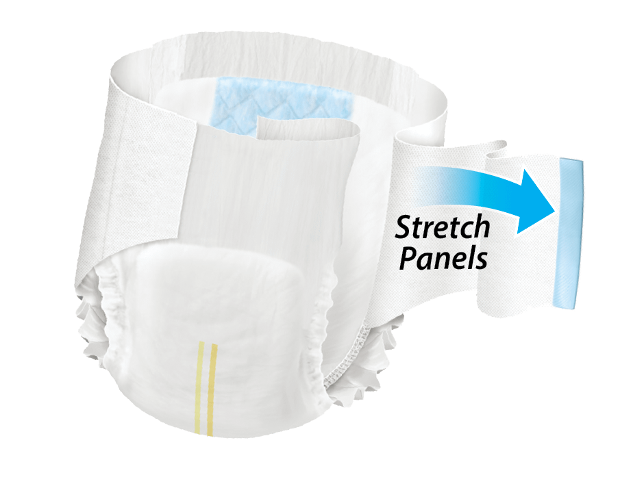ProComfortMax Adult Disposable Unisex Extra Protective Bariatric Briefs, Heavy Absorbency