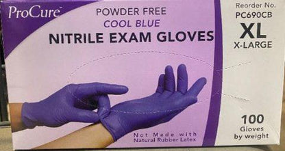 Procure Powder-Free Nitrile Exam Gloves