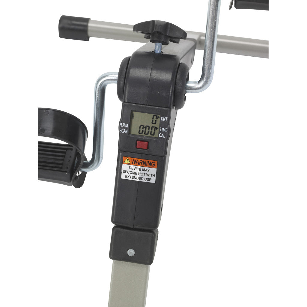 Folding Exercise Peddler with Electronic Display, Black (RTL10273)