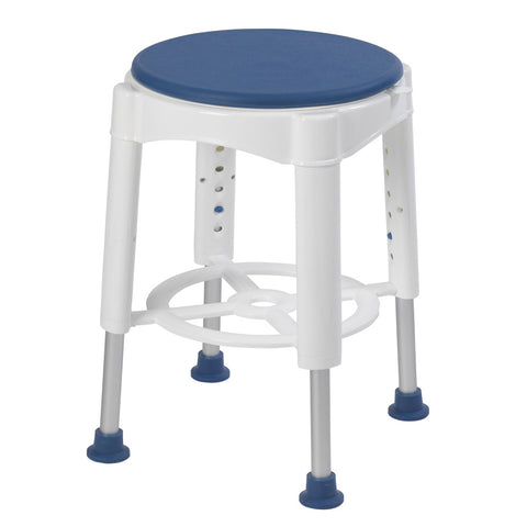 Drive Medical Bathroom Safety Swivel Seat Shower Stool (RTL12061M)