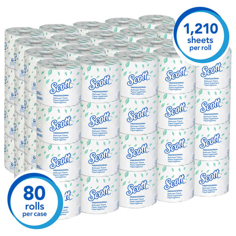 Scott® Essential 1-Ply Standard Roll Bathroom Tissue (05102)