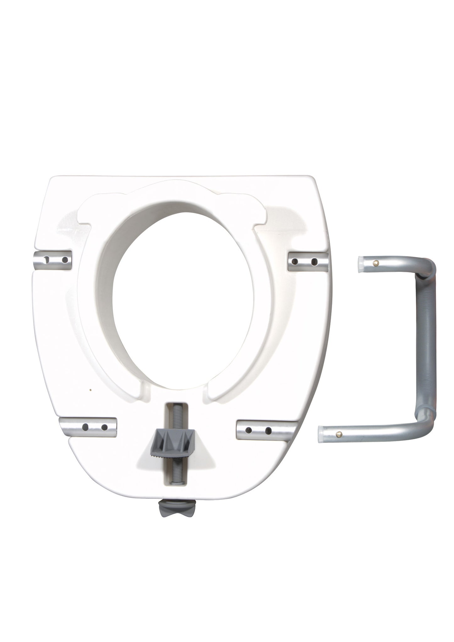 Drive Medical Raised Toilet Seat with Padded Armrests (12013)