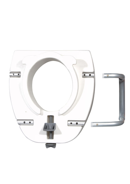 Drive Medical Raised Toilet Seat with Padded Armrests (12013)