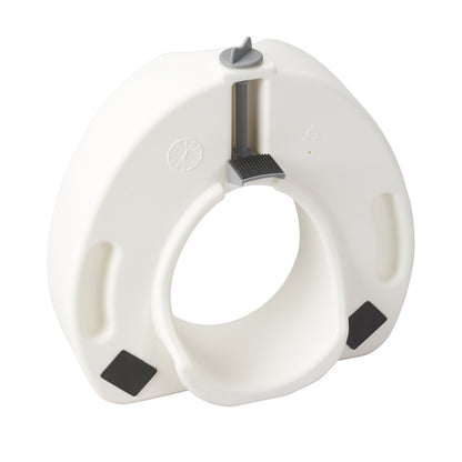 Drive Medical Premium Plastic Raised, Regular/Elongated Toilet Seat, with Lock (12014)