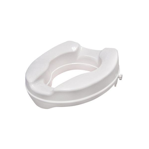 2" Raised Toilet Seat with Lock, no Lid (12062)