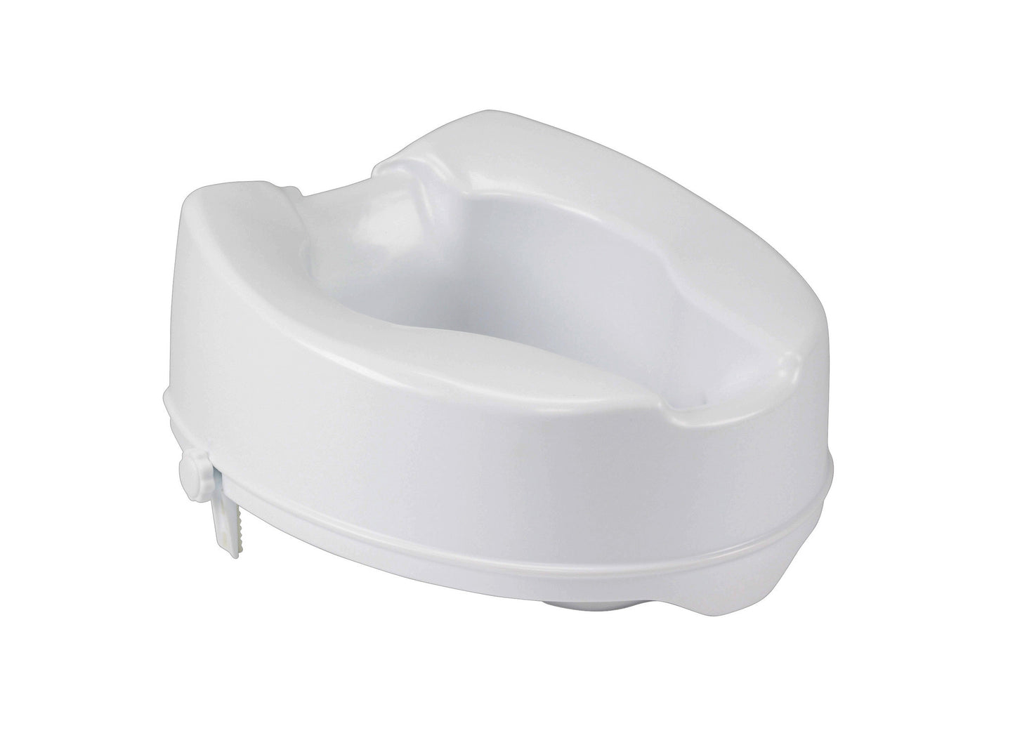 Raised Toilet Seat with Lock, 6" (12066)