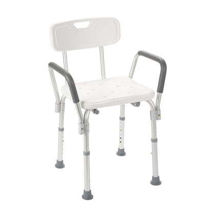 Bath Bench with Padded Arms and Backrest