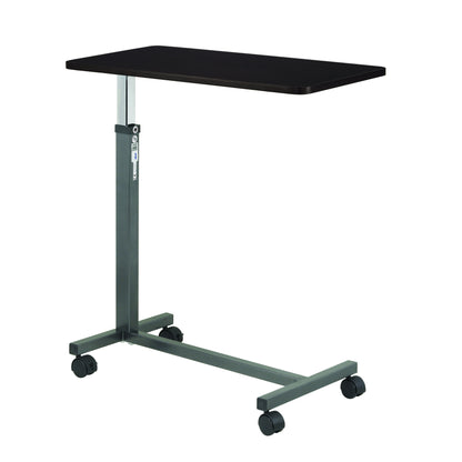 Non-Tilt Top Overbed Table, Silver Vein (13067)