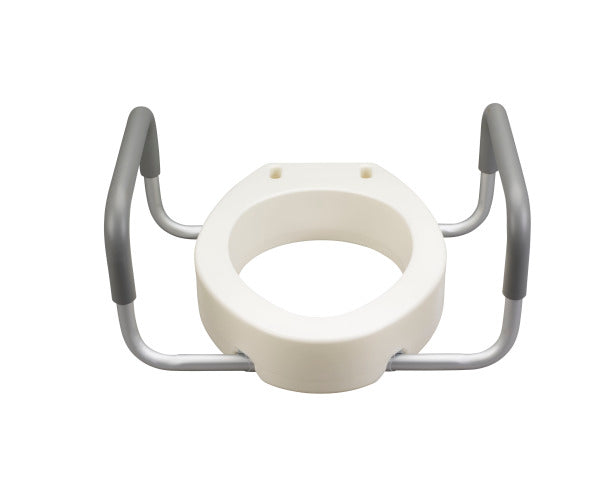 Premium Raised Toilet Seat with Removable Arms (12402)