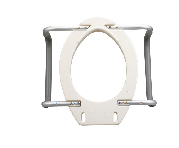 Premium Raised Toilet Seat with Removable Arms (12402)