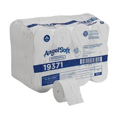 Angel Soft Professional Series Compact® Coreless 2-Ply Premium Embossed Toilet Paper, White (19371)