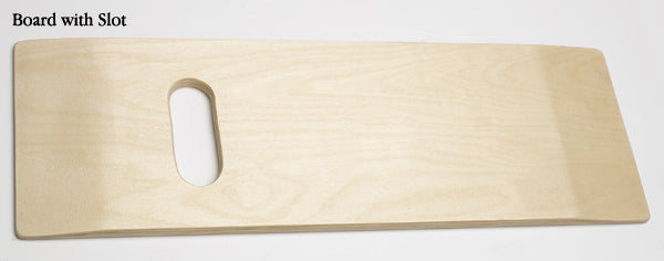Hardwood Transfer Board with Slot