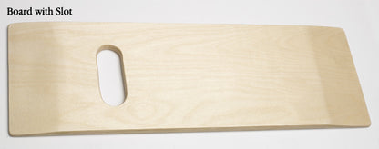 Hardwood Transfer Board with Slot