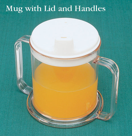Mug with Handles & Lid 10 oz - Regular Model
