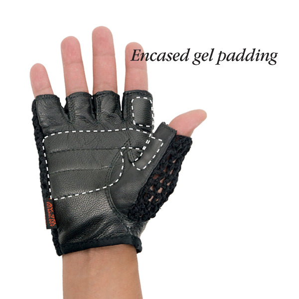 Heavy Duty Gel Gloves Black