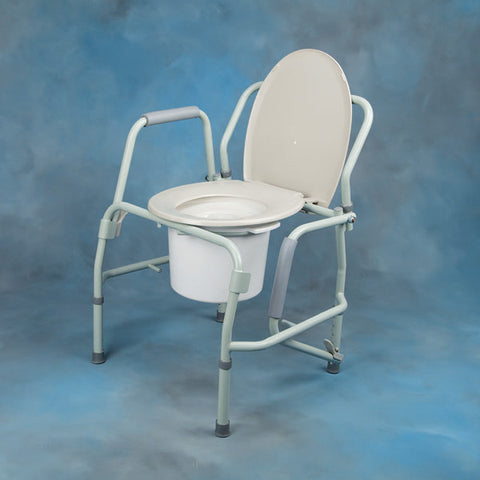 Commode with Drop Arm 300# Cap. **