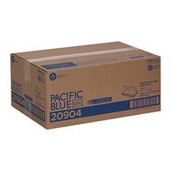 GP PRO Pacific Blue Basic™ S-Fold Recycled Paper Towel, White (20904)