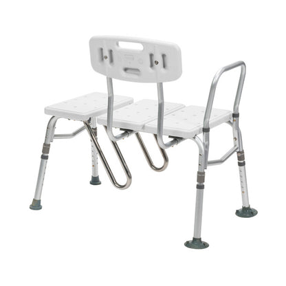 Drive Medical Splash Defense™ Transfer Bench with Curtain Guard Protection (RTL12032KDR)