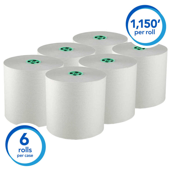 Paper Towel Scott® MOD Green High Capacity Hardwound Roll 7-1/2 Inch X 1150 Foot (25700)