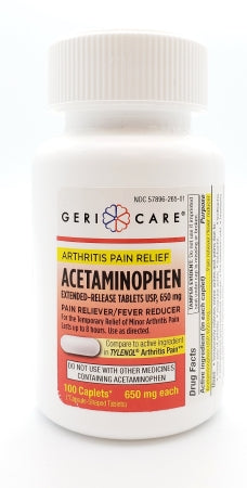 McKesson Pain Relief 650 mg Acetaminophen Tablet (265-01-HST)