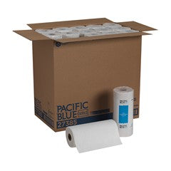 GP PRO Pacific Blue Select™ 2-Ply Perforated Roll Towel, White (27385)