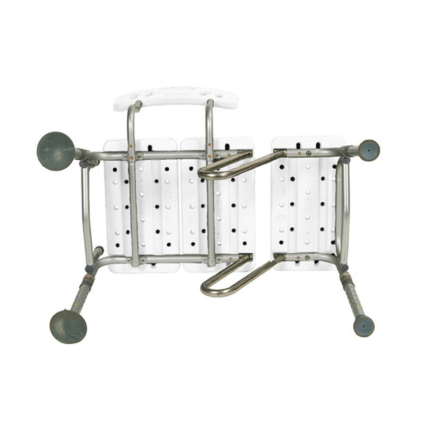 Drive Medical Splash Defense™ Transfer Bench with Curtain Guard Protection (RTL12032KDR)