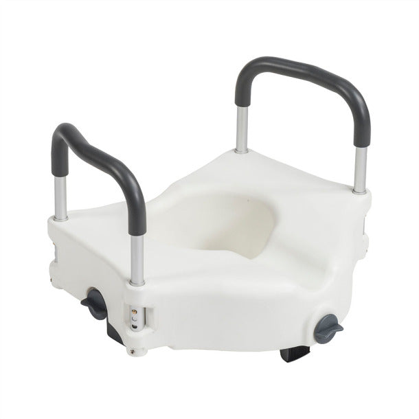 PreserveTech™ Secure Lock Raised Toilet Seat (RTL12C003-WH)