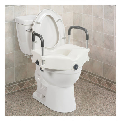 PreserveTech™ Secure Lock Raised Toilet Seat (RTL12C003-WH)