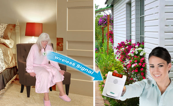 433-EC with 433-NC - Nurse Call Button and AC adapter