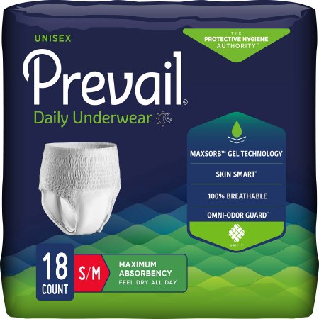Prevail® Adult Absorbent Underwear Pull On Disposable Heavy Absorbency