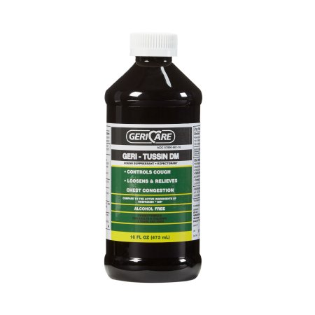 Cold and Cough Relief Geri-Care® 100 mg - 10 mg / 5 mL Strength Syrup 16 oz.