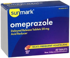 Antacid sunmark®20 mg Strength Tablet 42/box