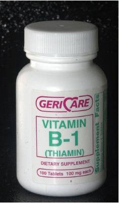 McKesson Brand Vitamin B-1 Supplement 100 mg Strength Tablet