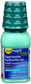 Sunmark® Anti-Diarrheal 1 mg / 7.5 mL Strength Suspension 4 oz.
