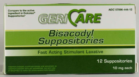 McKesson Brand 10 mg Laxative Suppository
