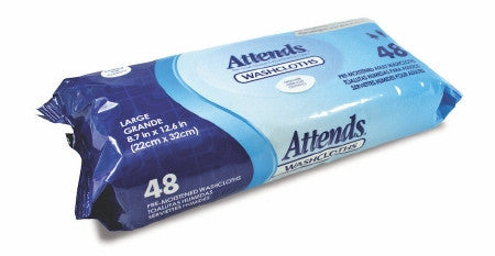 Attends® Aloe Personal Cleansing Wipes - Soft Pack, Unscented (WCU48)