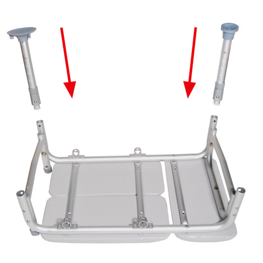 Padded Seat Transfer Bench (12005KD-1)