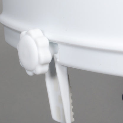 Raised Toilet Seat with Lock, 6" (12066)
