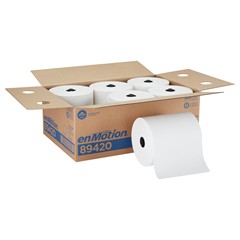 GP PRO enMotion® 8" Paper Towel Roll, White (89420)