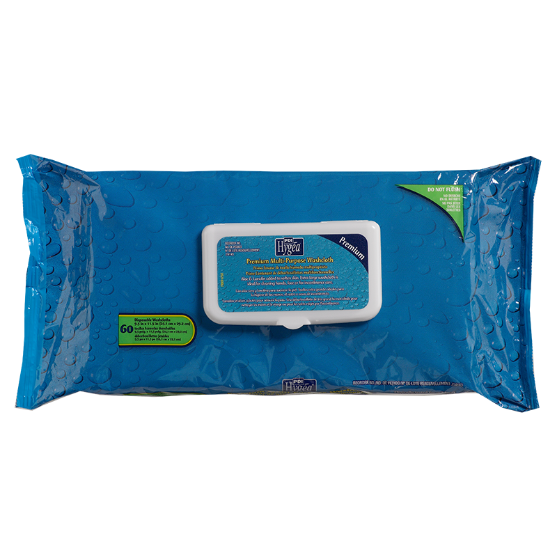 Hygea® Premium Personal Cleansing Wipe, Softpack (J14143)