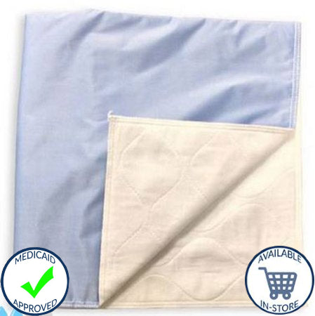 Birdseye 34 x 36 inch Reusable Cotton Underpads - Moderate Absorbency