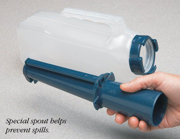 SPIL-PRUF Male Urinal, Clear