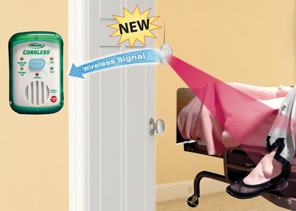 Quiet CordLess® Monitor and (2) Infra-Red Motion Sensors Alert System - TL-2100G CordLess® Monitor with (2) PIR-01R2 Infra-Red Motion sensors - 1 year warranty